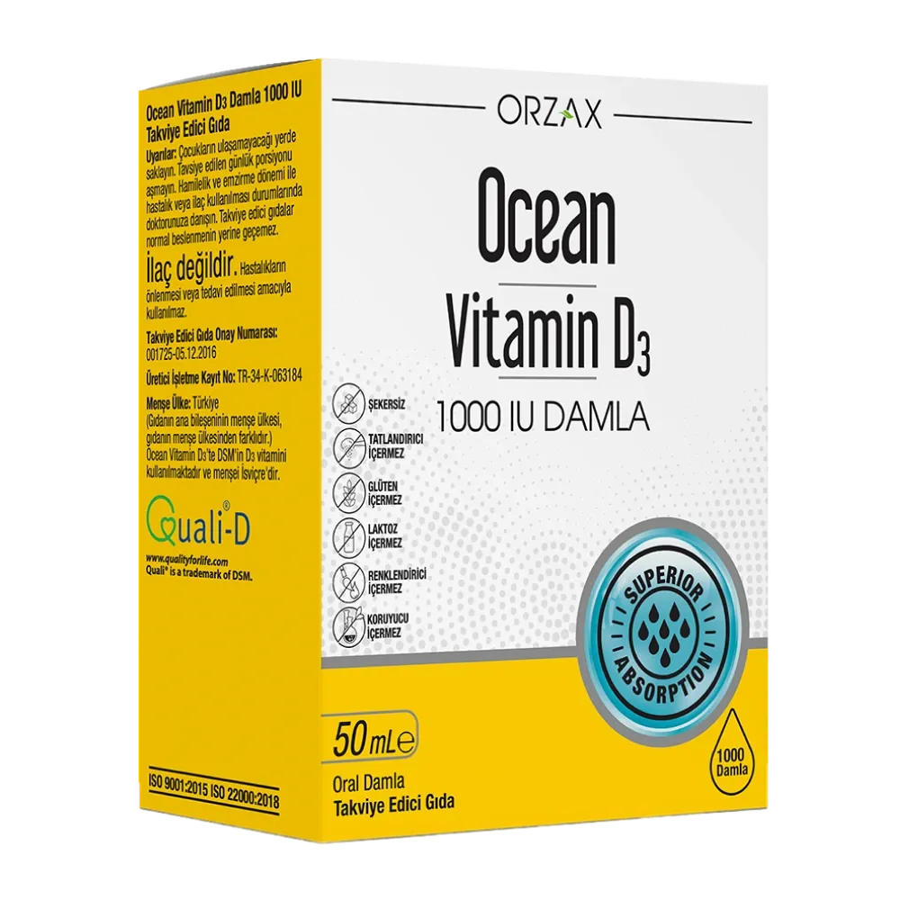 Orzax Ocean Vitamin D3